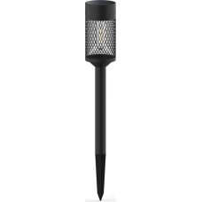 Forever Light Solar LED Lamp Steel Post SUNARI FLS-15 black