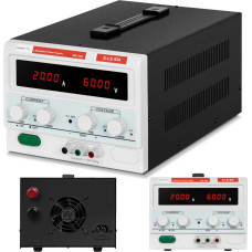Stamos Germany Laboratorijas servisa barošanas avots 0–60 V 0–20 A līdzstrāva 1200 W