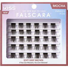 Kiss My Face Falscara Multi Wisps Mocha Lashes - Umělé řasy ( 24 ks )