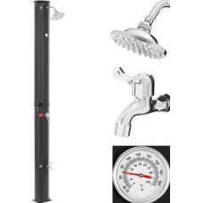 Uniprodo Saules dārza duša ar termometru un 35 litru tvertni