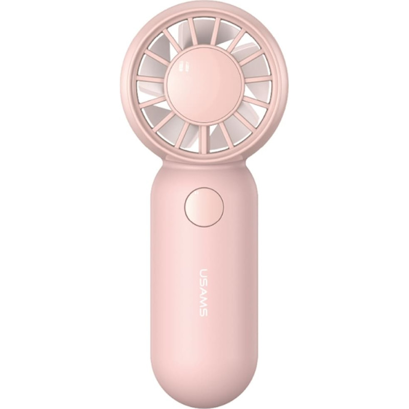 Handheld fan USAMS Mini Pocket ZB354 pink