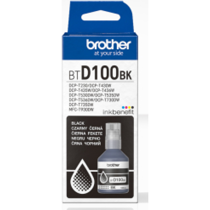 Tinte Brother BTD100BK Black