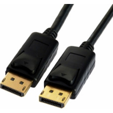 Brackton DisplayPort Male - DisplayPort Male 3m Black 4K