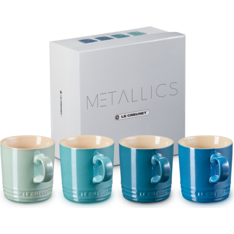 Le Creuset Krūzī&scaron;u komplekts London 4 gab. 350ml akmens masas Prl Lgt Cm|c|dt|m