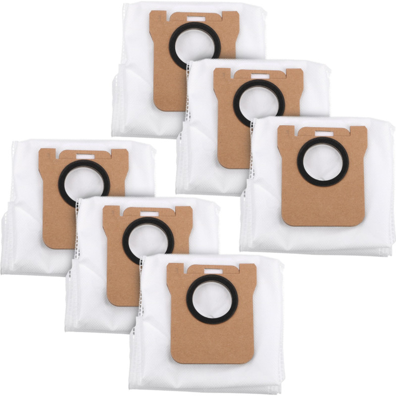 Set of Bags for Xiaomi and Dreame Vacuum Robots  6 Pieces  L10S Ultra  L10  L20  X10  X10+  X20+