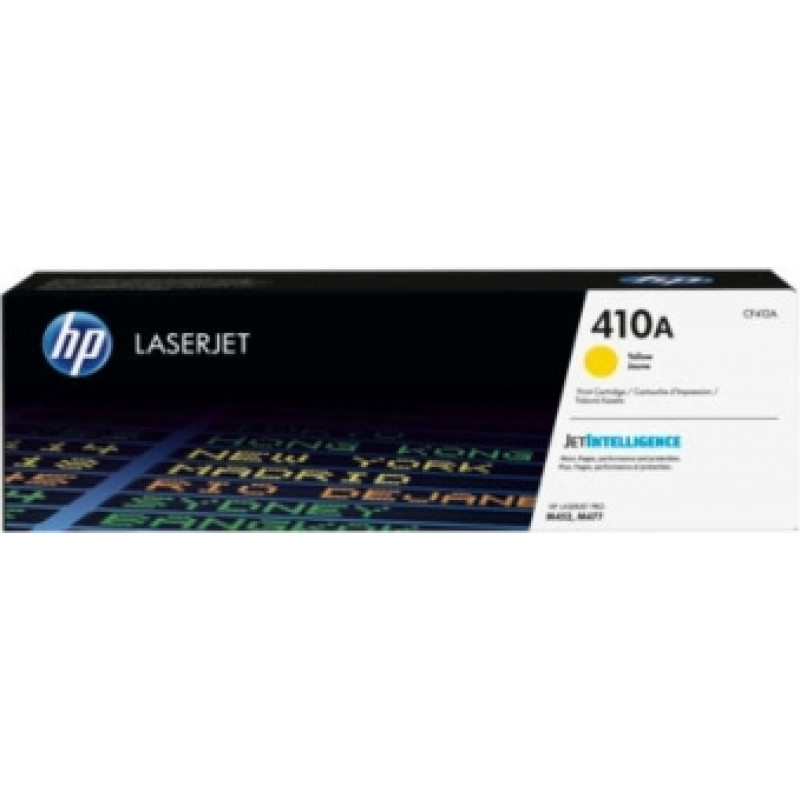 HP Cartridge No 410A HP410A HP 410A Yellow Gelb (CF412A)