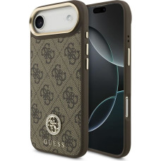 Case Guess 4G Strass Logo MagSafe for iPhone Air brown