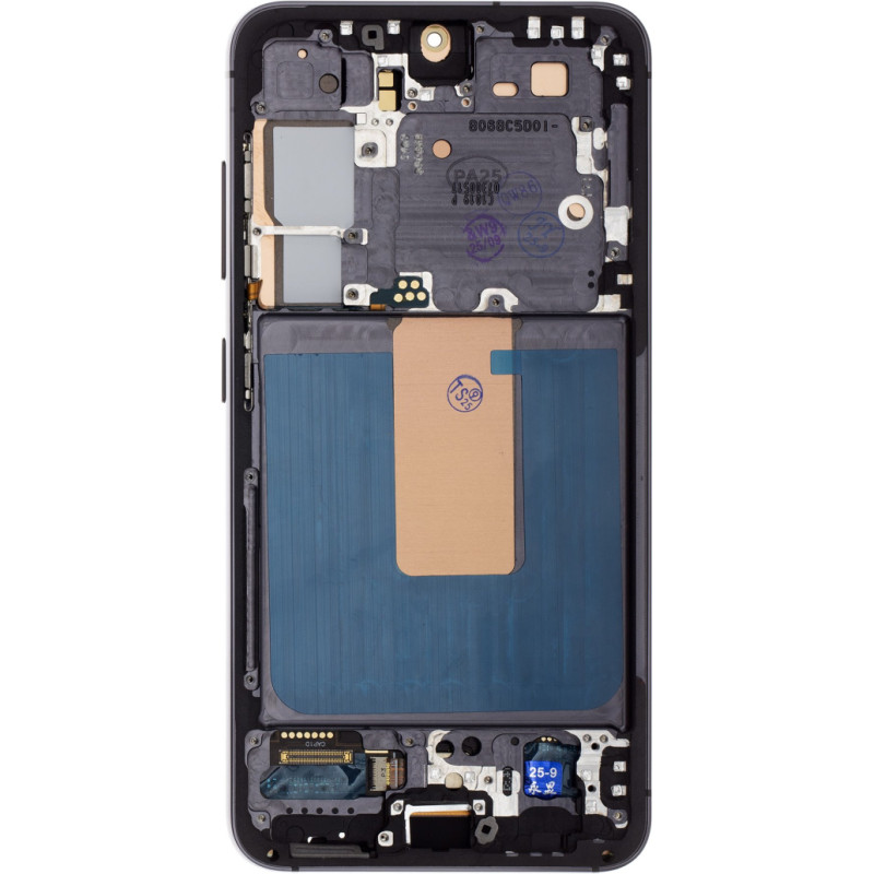 LCD display + Touch Unit + Front Cover for Samsung S911B Galaxy S23 Phantom Black
