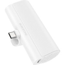 Arejais-akumulators Power Bank Borofone BJ35 USB-C 5000mAh balts