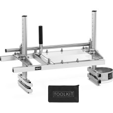 Hillvert Pārnēsājama zāģētava benzīna zāģiem līdz 60 cm / 24 collām, platums 50 cm