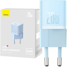 Mini wall charger Baseus GaN5 20W (blue)