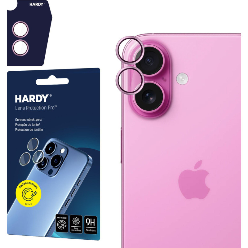 3Mk Protection 3mk HARDY Lens Protection Pro lens glass for iPhone 17 - purple