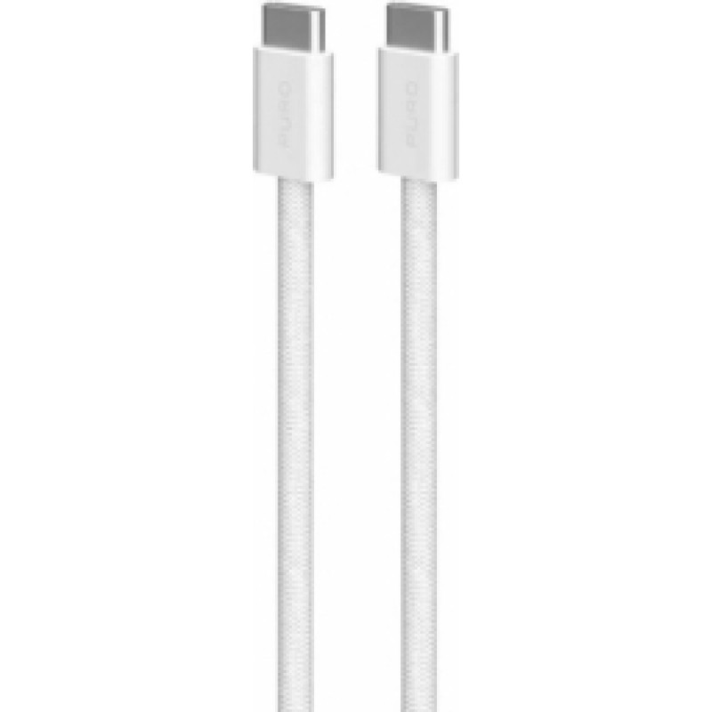Puro USB kabelis Puro Fabrik USB-C USB-C 1.5m 60w White