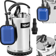 Hillvert Tērauda iegremdējamais dārza sūknis 8,5 m3/h 550 W līdz 7 m