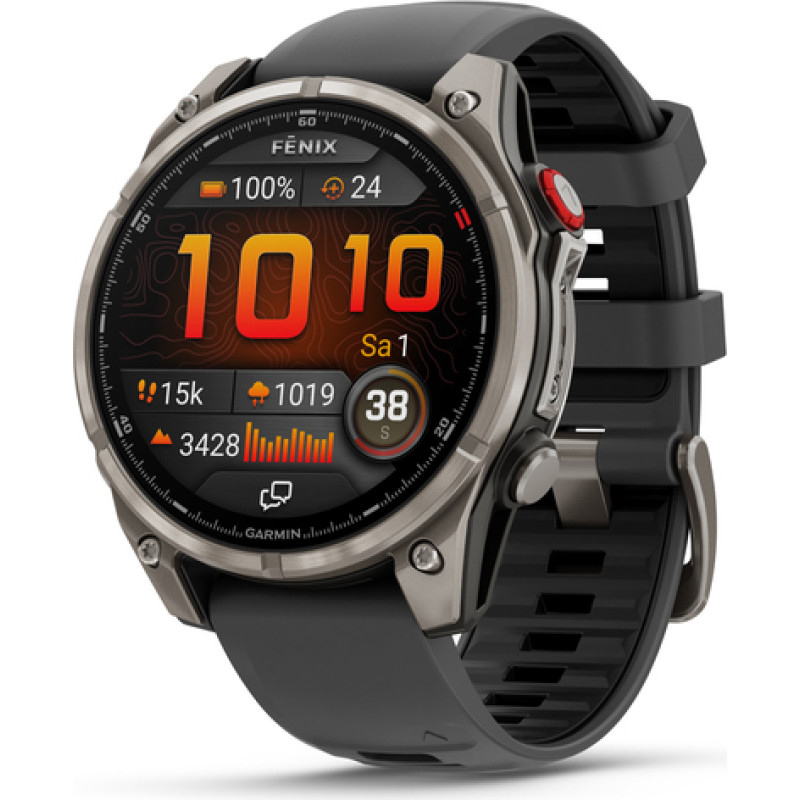 Garmin fenix 8 Pro 47mm AMOLED Titan 753759350949