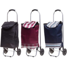 Iepirkumu soma uz riteniem Acces 3krasas 30x20x46cm max 20kg 313440