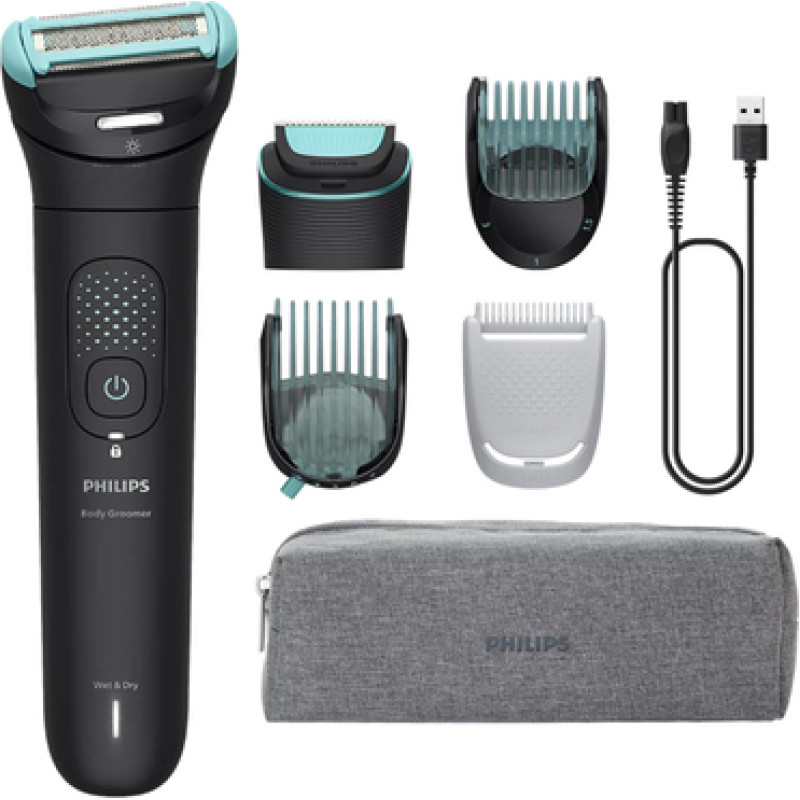 PHILIPS Bodygroom 7000. sērijas ūdensdrošs ķermeņa trimmeris BG7470|15