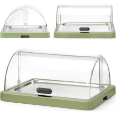 Hendi Dzesēšanas bufetes vitrīna ar rullējamu vāku Duo UNIQ - zaļa