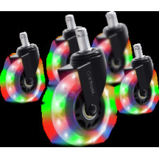 Riteņi datorkrēslam Trust GXT701 RGB LED