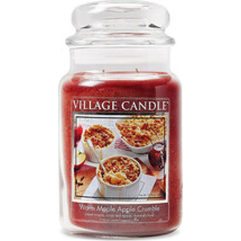 Village Candle Warm Maple Apple Crumble Candle
