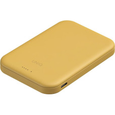 Powerbank UNIQ Lyden Lexa Magnetic       5000mAh PD USB-C MagSafe yellow