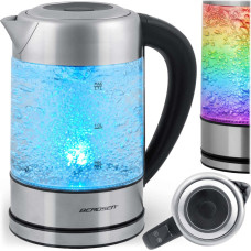 Berdsen Elektriskā stikla tējkanna ar temperatūras kontroli 1,7 l 2200 W BD-714