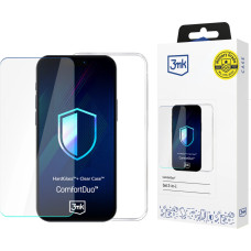 3Mk Protection 3mk ComfortDuo Clear protective set case + glass for iPhone 16E - transparent