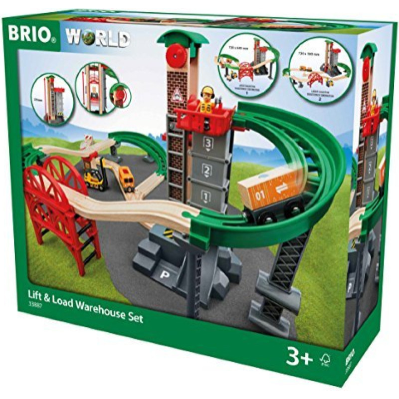 Brio Large warehouse with lift - 33887