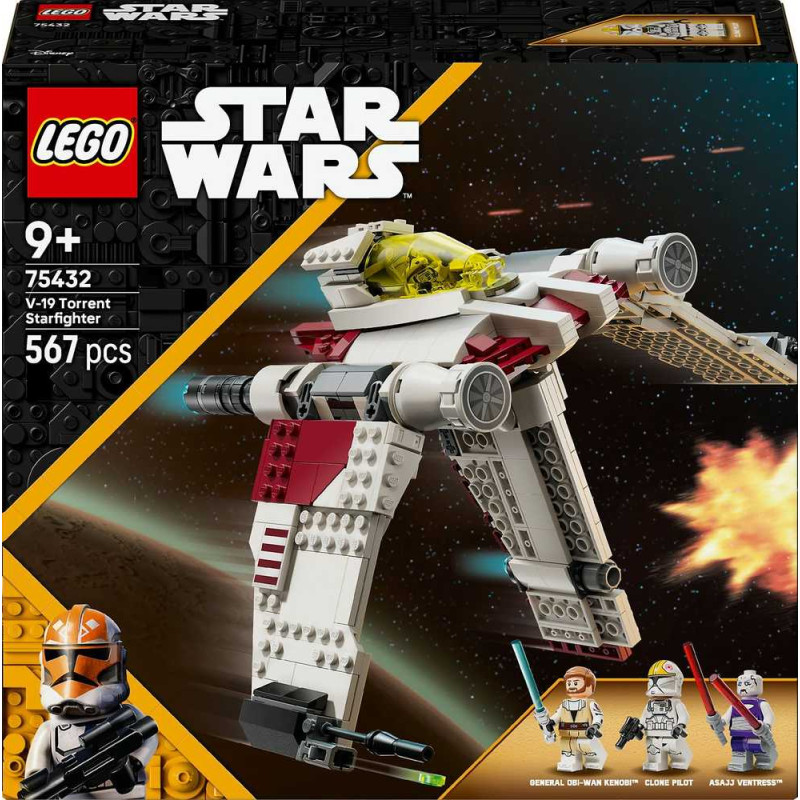 Lego STAR WARS 75432 V-19 Torrent Starfighter