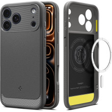 Spigen iPhone 17 Pro MagSafe Rugged Armor Mag vāciņ&scaron; &mdash; pelēks