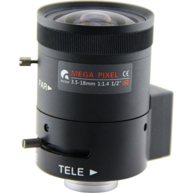 Extradigital Objektīvs HD 1/2" 3,5-18 mm 03518DC