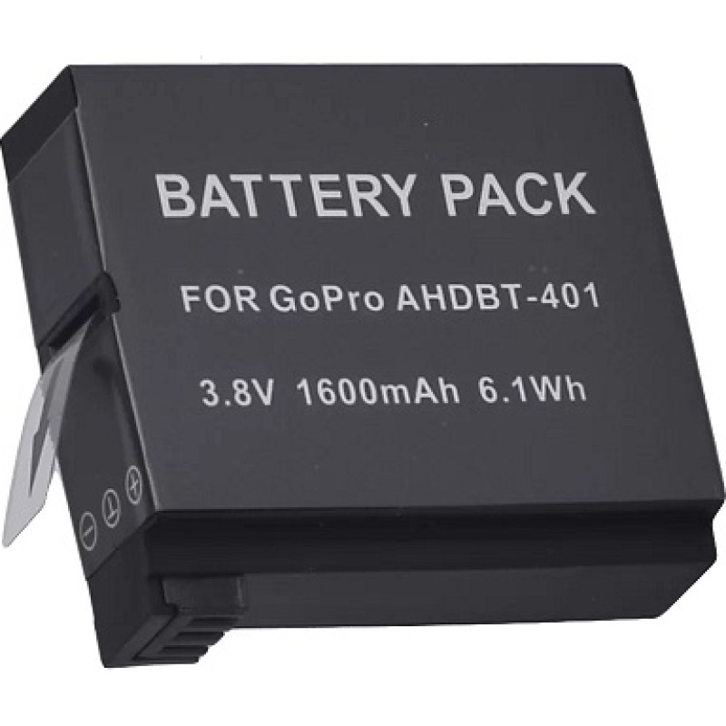Extradigital GoPro, akumulators AHDBT-401