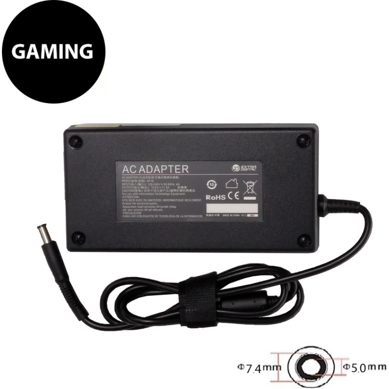 Extradigital Klēpjdatora strāvas adapteris HP 230W: 19,5 V, 11,8 A