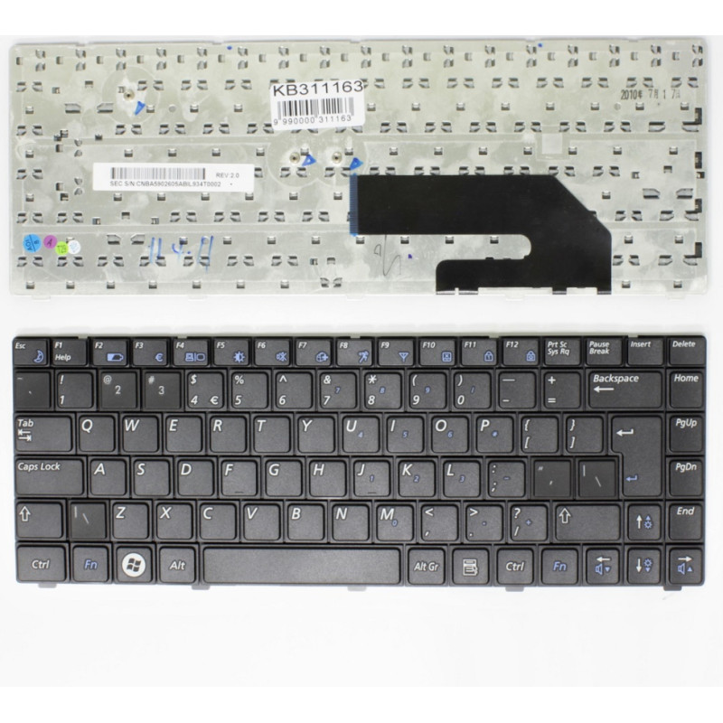 Samsung Tastatūra SAMSUNG X420 NP-X420, X418 NP-X418, Apvienotā Karaliste