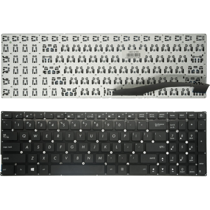 Asus tastatūra: X540, X540L, X540LA, X540LJ, X540CA, X540SA, X540S, X540SC, X540Y, X540YA, F540, A540