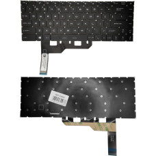 MSI GE66 tastatūra ar fona apgaismojumu (ASV)