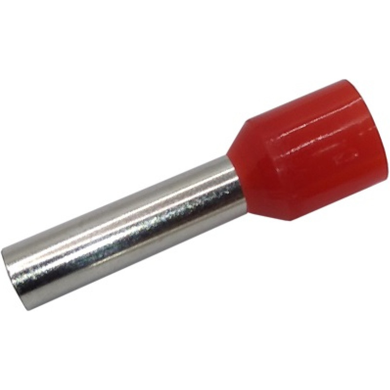 Hismart Izolēts vada gala spaile 10mm2/7AWG kabelim, 100 gab.