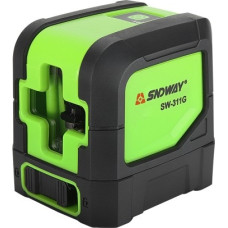 Sndway Mini krustveida līniju lāzers, 20 m, zaļ&scaron; stars