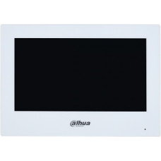 Dahua 7 collu krāsains 2 vadu IP un Wi-Fi iek&scaron;telpu monitors VTH2622GW-W, balts