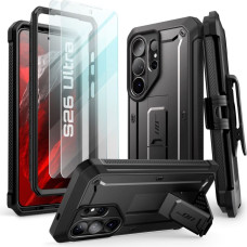 Supcase UNICORN BEETLE PRO & TEMPERED GLASS 2-PACK GALAXY S26 ULTRA BLACK