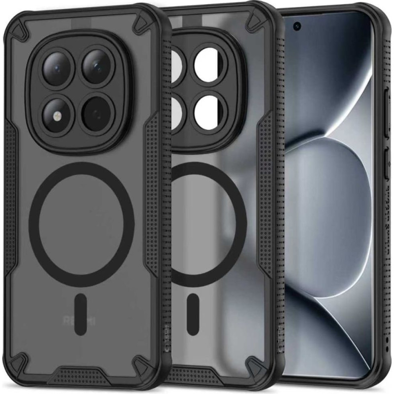 TECH-PROTECT RUGGED SHIELD MAGSAFE XIAOMI POCO M8 PRO | REDMI NOTE 15 PRO+ PLUS 5G MATTE BLACK