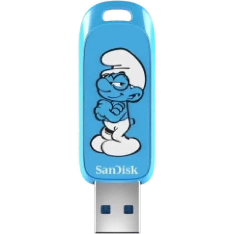 Zibatmiņa Sandisk Smurfs 128GB Brainy Smurf Edition