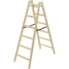 Hailo Kāpnes divpusējās H40 StandardLine | koka | 2x6 pakāpieni