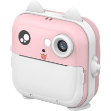 Wozinsky WDT-01 mini termoprinteris ar kameru bērniem - rozā
