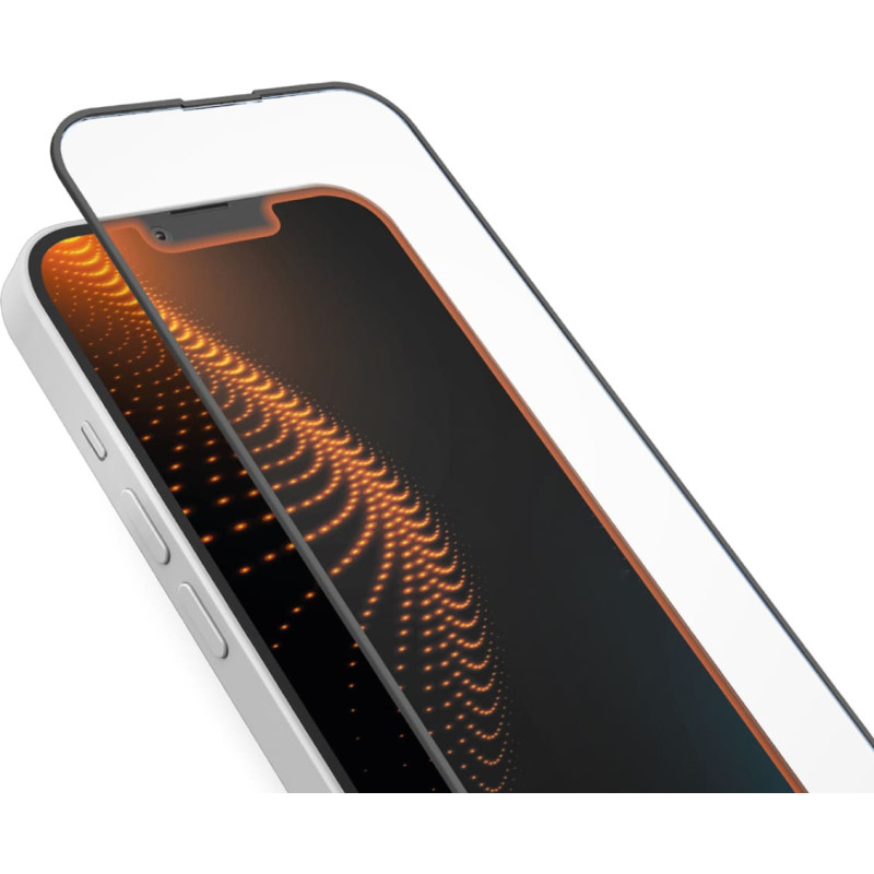 SBS Rūdīts stikls ar rāmi iPhone 16e rūdītajam stiklam D3O