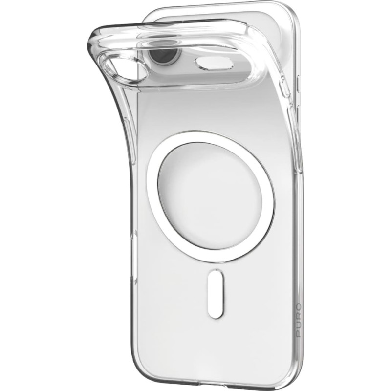 Puro iPhone 17 Air TPU 0.3 MAG īpa&scaron;i plāns MagSafe vāciņ&scaron; &mdash; caurspīdīgs