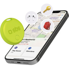 SBS Apple Find My Track My Circle velosipēda atslēgu meklētājs &mdash; zaļ&scaron;