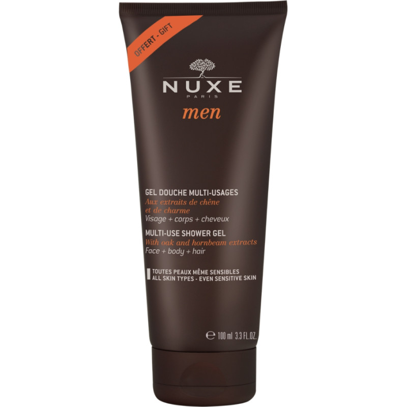 Nuxe , Men Multi-Use, Shower Gel, All Over The Body, For All Skin Types, 100 ml
