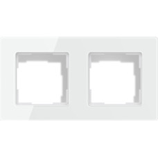 Avatto 2 Socket TS20 light switch frame (white)