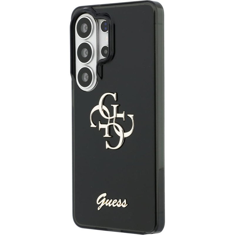 Guess IML 4G Script Metal Logo Case for Samsung Galaxy 26 Ultra Black
